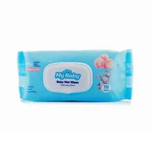 دستمال مرطوب کودک مای بیبی 70 عددی  | Baby Wet Wipes 70 pcs - My Baby