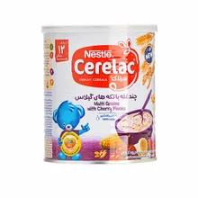 سرلاک چند غله با تکه های گیلاس نستله | Multi Grains with Cherry Pieces Cerelac - Nestle