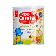 سرلاک گندم و تکه های خرما به همراه شیر نستله | Nestle Cerelac Wheat and Date Pieces with Milk