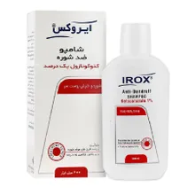 شامپو ضد شوره کتوکونازول 1 درصد ایروکس | Irox Ketoconazole 1% Shampoo 200 ml