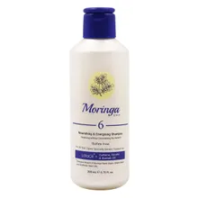 شامپو مغذی بدون سولفات شماره ۶ مورینگا | Sulfate-free Nourishing and Energizing Shampoo for All Hair Types 6 - Moringa