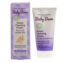 شوینده کرمی پوست خیلی خشک و حساس کودک بیبی برن | Atopic Cleansing Cream for Very Dry and Sensitive Skin - Baby Born