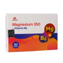 قرص منیزیم 350 و ویتامین ب6 ویتامین لایف | Magnesium 350 + Vitamin B6 Tablet - Vitamin Life