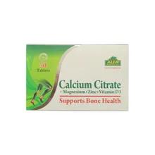 قرص کلسیم سیترات آلفا ویتامینز 30 عددی | Calcium Citrate Tablet 30 Count - Alfa Vitamins