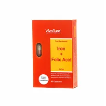 کپسول آهن و فولیک اسید ویواتیون | Iron + Folic Acid Capsule - Viva tune
