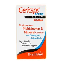 کپسول ژری کپس اکتیو هلث اید | Gericaps Active Softgel - Health Aid