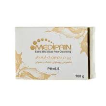 پن درماتولوژیک پوست خشک مدیپن | Cream Syndet Bar for Dry and Normal Skin - Medipain