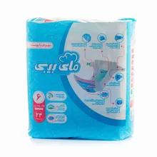 پوشک کامل بچه سایز 6 مای بیبی 24 عددی | XX Large Size 6 Baby Diaper 24 pcs - My Baby