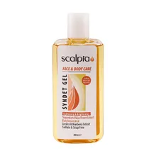 ژل روشن کننده غیر صابونی صورت و بدن اسکالپیا | Lightening and Brightening Cleansing Syndet Gel - Scalpia