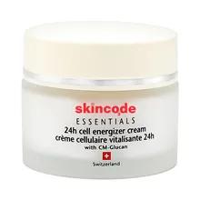 کرم آبرسان پوست 24 ساعته اسکین کد | Essentials 24h Cell Energizer Cream - Skincode