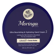 کرم دست فوق مغذی و آبرسان پوست خشک ۲ مورینگا | Ultra Nourishing and Hydrating Hand Cream for Dry and Sensitive Skin 2 - Moringa
