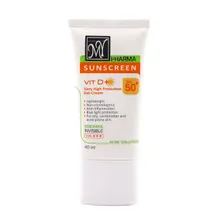 کرم ژل ضد آفتاب بی رنگ SPF50 آکنه سلوشن مای | Acne Solution Invisible Sunscreen Cream SPF 50 for Oily, Combination and Acne-prone Skin - My