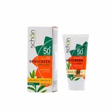ضد آفتاب دابل شیلد فاقد چربی SPF50 شون | Double-shield Oil-free Sunscreen Cream SPF 50 for Oily and Acne-prone Skin - Schon 