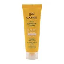 کرم ضد آفتاب بی رنگ SPF30 پوست حساس سینره | Mineral Colorless Sunscreen Cream SPF 30 for Sensitive Fragile Skin and Kids - Cinere