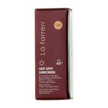 ضد آفتاب و ضد لک رنگی پوست خشک SPF40 لافارر | Tinted Anti-spot Suncreen SPF 40 for Normal to Dry Skin - La farrerr