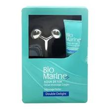 کرم ماساژ همراه ماساژور آکوا دتوکس بایومارین | Aqua Detox Facial Massage Cream + Massage Roller - Bio Marine  