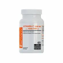 قرص ویتامین سی 1000 و رزهیپس برونسون | Bronson Vitamin C with Rose Hips SR Tablet
