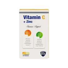 کپسول ویتامین سی 500 و زینک استار ویت | Vitamin C + Zinc Capsule - Star Vit
