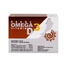 کپسول امگا 3 پلاس ویتامین D3 دانا | Omega 3 + Vitamin D3 Capsule - Daana
