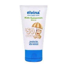 ضد آفتاب کودک SPF50 مینرال الوینا | Elvina Kids Sunscreen Mineral 40 ml