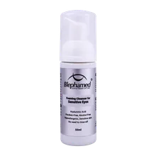  فوم پاک کننده آرایش دور چشم پوست حساس بلفامد | Blephamed Sensitive Eyes Foam Cleanser