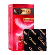 کاندوم ساده سنسیتیو کلایمکس 12 عددی | Climax Sensitive Condom 12 Pcs