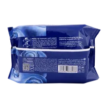 دستمال مرطوب آرایش چشم کیوتن دافی بلوبری | Q10 plus Make Up Remover Wet Wips - Dafi