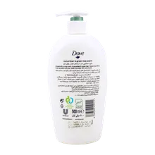 مایع دستشویی داو چای سبز و خیار 500 میلی لیتری | Dove Cucumber And Green Tea Scent Hand Wash 