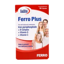 کپسول فرو پلاس یوروویتال | Ferro Plus Capsule - Eurho vital