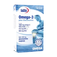 کپسول امگا 3 پلاس گلوکوزامین یوروویتال | Eurho Vital Omega 3 Plus Glucosamin 30 Caps