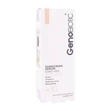 سرم ضد آفتاب SPF30 ژنوبایوتیک سانوژن | Sunscreen For Face And Neck - Genobiotic