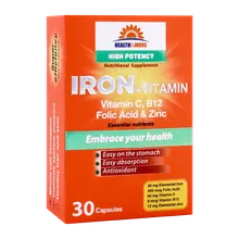 کپسول آهن و ویتامین هلث اند مور | Health And More Iron And Vitamin