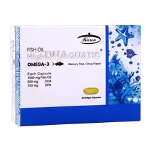 کپسول روغن ماهی دی اچ ای بالا آکواتیک کارن | Karen Fish Oil High DHA Softgel