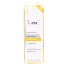 سرم ویتامین سی و هیالورونیک اسید لایسل | Hyaluron Plus C Face Serum - Liesel