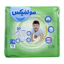 پوشک کامل بچه سایز 5 مولفیکس | Baby Diaper Size 5 - Molfix
