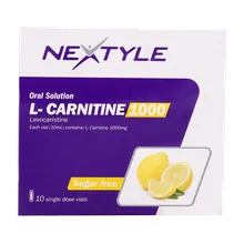 ویال ال کارنیتین 1000 نکستایل | L-Carnitine 1000 Oral Solution - NEXTYLE