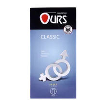 کاندوم کلاسیک اورز 12 عددی | Classic 12 Pcs Condom - Ours