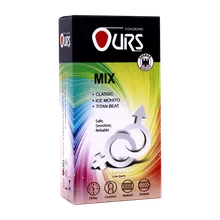 کاندوم MIX اورز 12 عددی | OURS  Mix Condoms 12 Pcs 