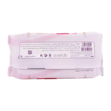 دستمال مرطوب نرم کننده کودک پنبه ریز 60 عددی | Moisturizing Baby wipes - Panberes