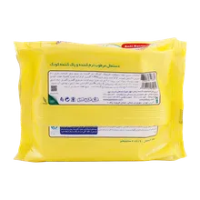 دستمال مرطوب نرم کننده کودک پنبه ریز 20 عددی | Anti Bacterial Moisturizing Baby wipes - Panberes