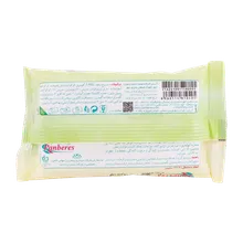 دستمال مرطوب دست و صورت پنبه ریز 12 عددی | Hand And Face Cleaners - Panberes