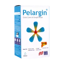 قطره پلارژین پارس گیتا دارو | Pars Gita Darou Pelargin Cold Care And Cough Drops