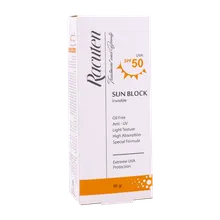 ضد آفتاب SPF50 بی رنگ پوست چرب و مختلط راکوتن | Racuten Sunblock Cream Invisible For Oily And Combination Skin SPF50