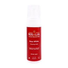 فوم پاک کننده و روشن کننده رزا وایت رزالیا | Rosalia Rosa White Cleansing And Lightening Foam