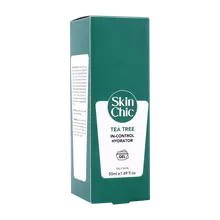 ژل کرم آبرسان پوست چرب درخت چای اسکین شیک | Skin Chic Tea Tree In Control Hydrator