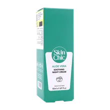 کرم مرطوب کننده شب آلوئه ورا اسکین شیک | Skin Chic Aloe Vera Soothing Night Cream