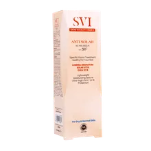 ضد آفتاب بی رنگ پوست خشک SPF50 اس وی آی | Anti Solar Sunscreen SPF50 Dry Skin - Svi