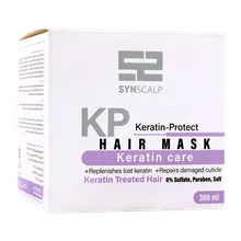 ماسک موهای کراتین ساین اسکالپ ساین اسکین 380 میل |  SynSkin Synscalp Keratin Care Hair Mask  380 ml