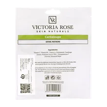 ماسک صورت ورقه ای طالبی ویکتوریا رز | Cantaloupe Face Sheet Mask - Victoria Rose
