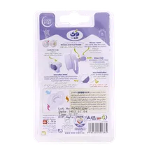 پستانک دو طرفه ارتودنسی درپوش دار وی کر از 3 ماهگی کد P147 | Wee Care Bilateral Orthodontic Pacifier With Protector Cap